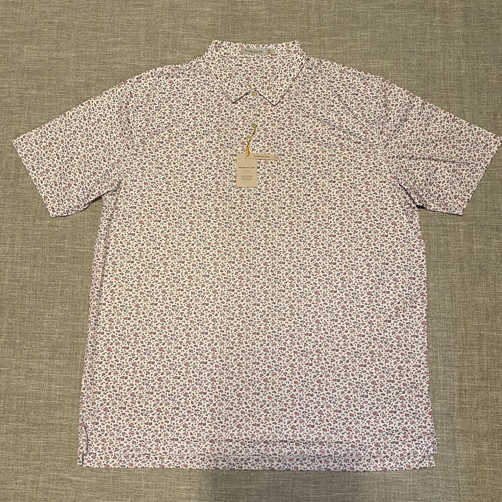 Peter Millar Polo Mens XXXL Crown Sport Featherweight Crabs and Craps Go…